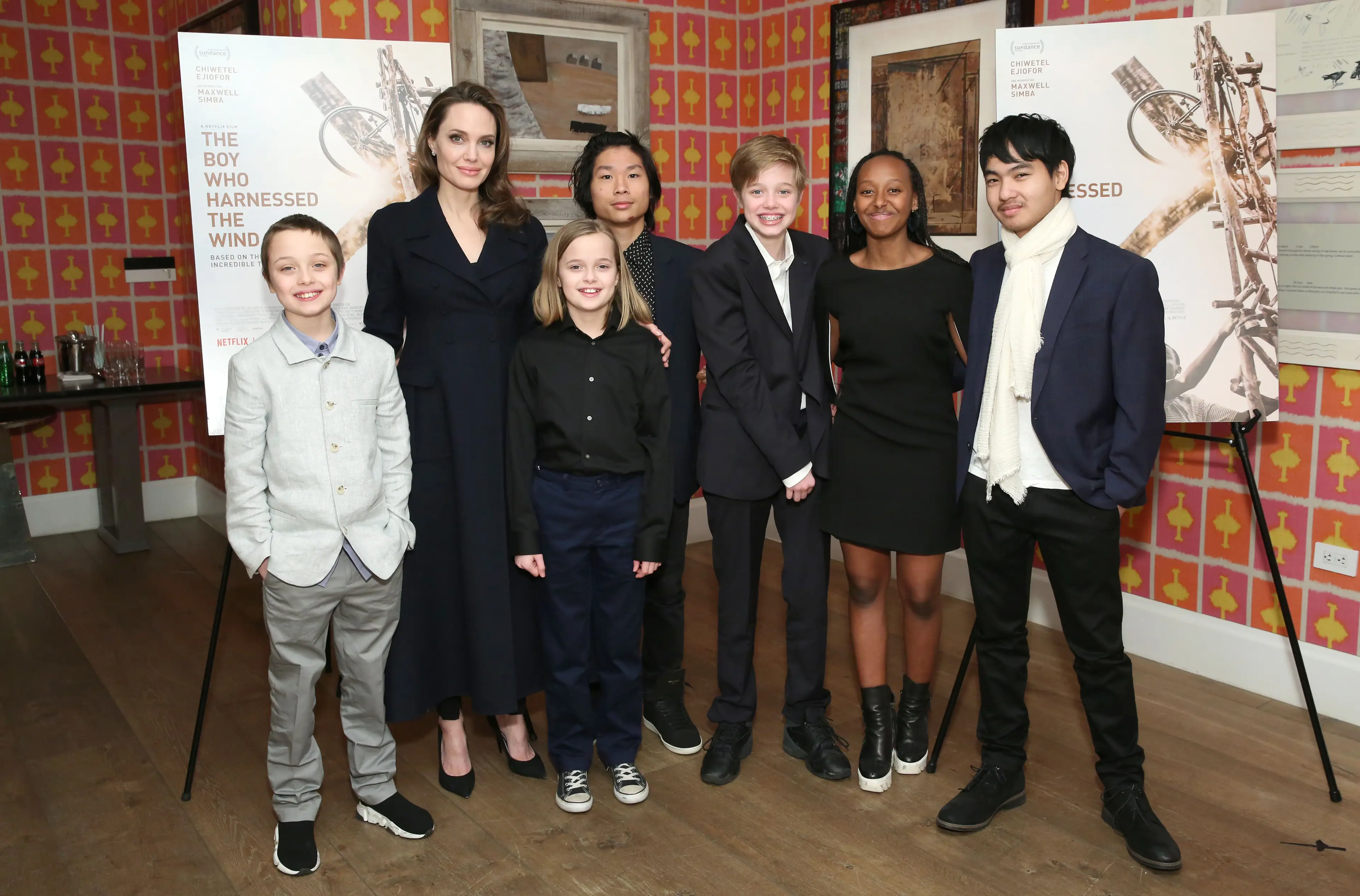 Several of Jolie and Pitt's children have now dropped Pitt from their surnames (Monica Schipper/Getty Images for Netflix)