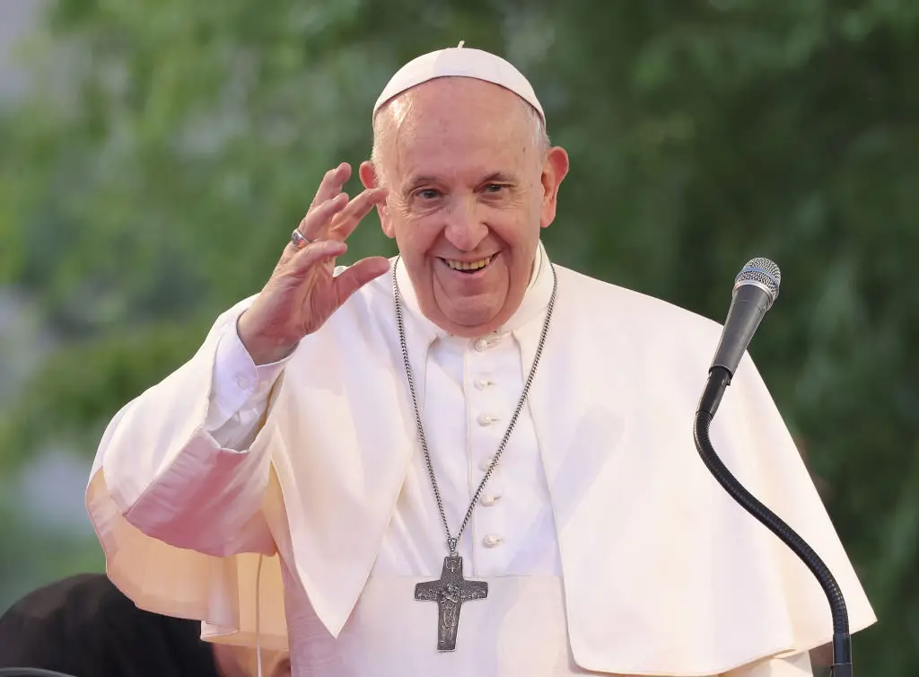 Pope Francis passed away on Monday (21 April) (Sean Gallup/Getty Images)