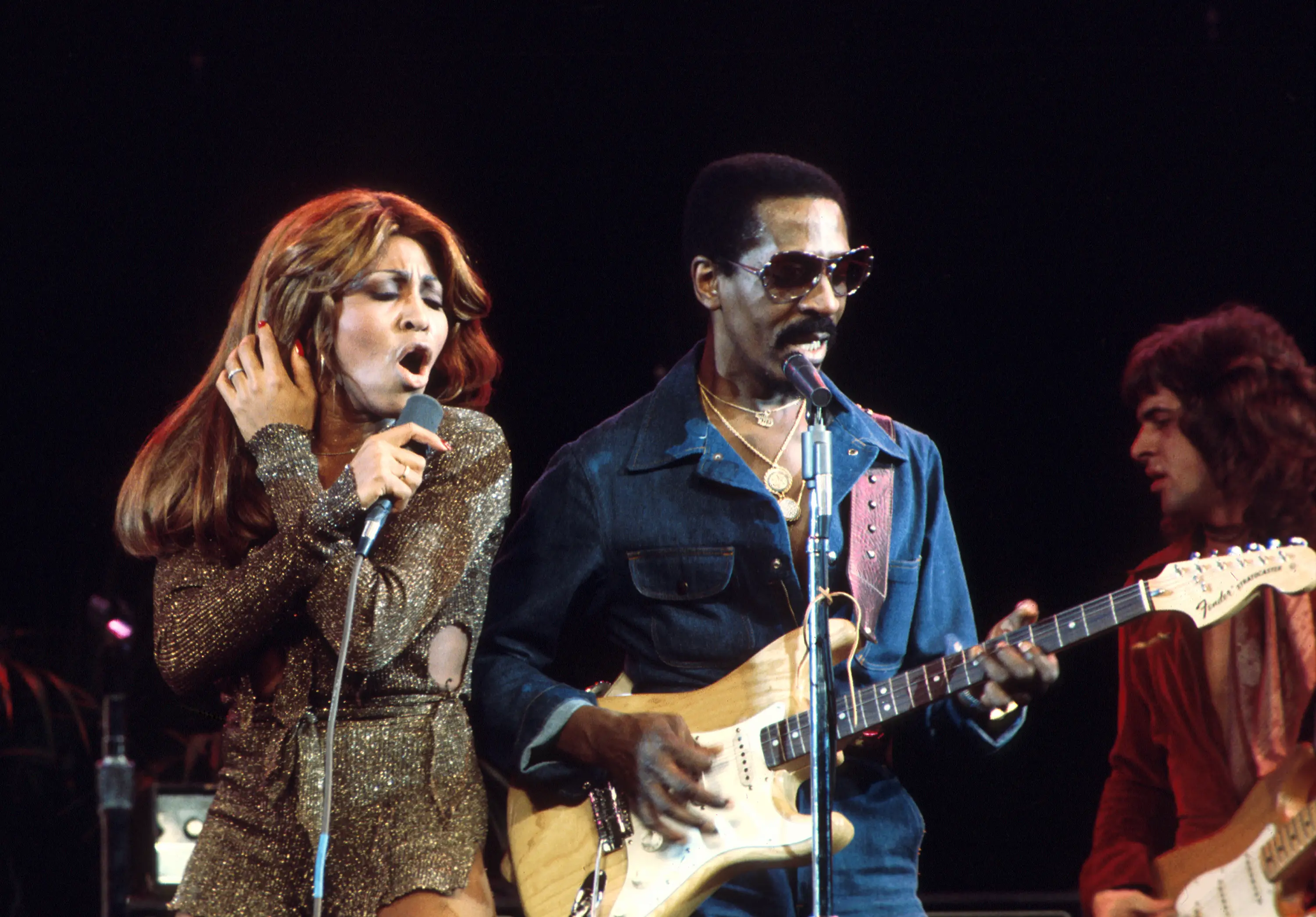 Ike and Tina Turner in 1976 (Michael Ochs Archives/Getty Images)