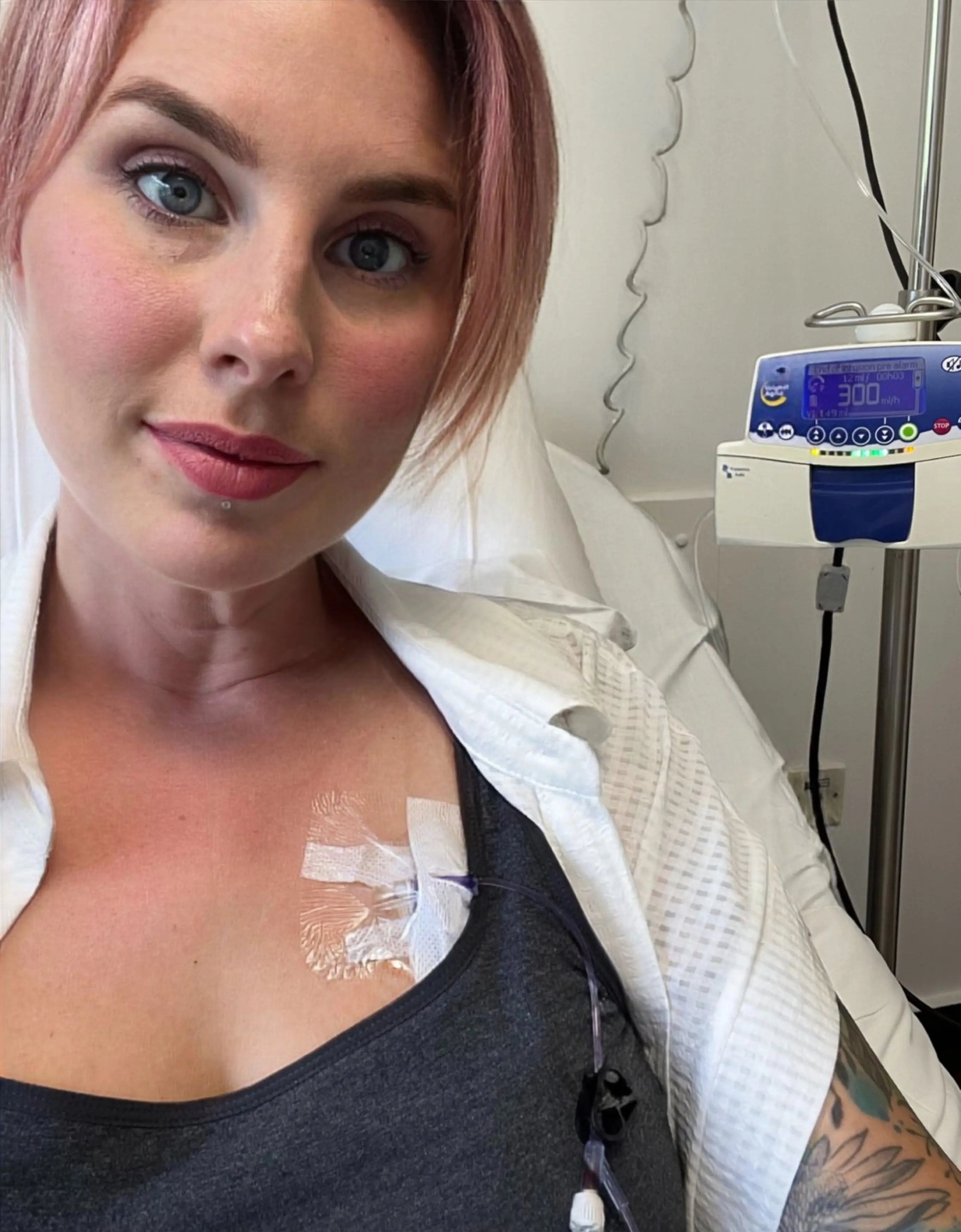 No one in Kelly's family had previously been diagnosed with breast cancer. (Kennedy News and Media)