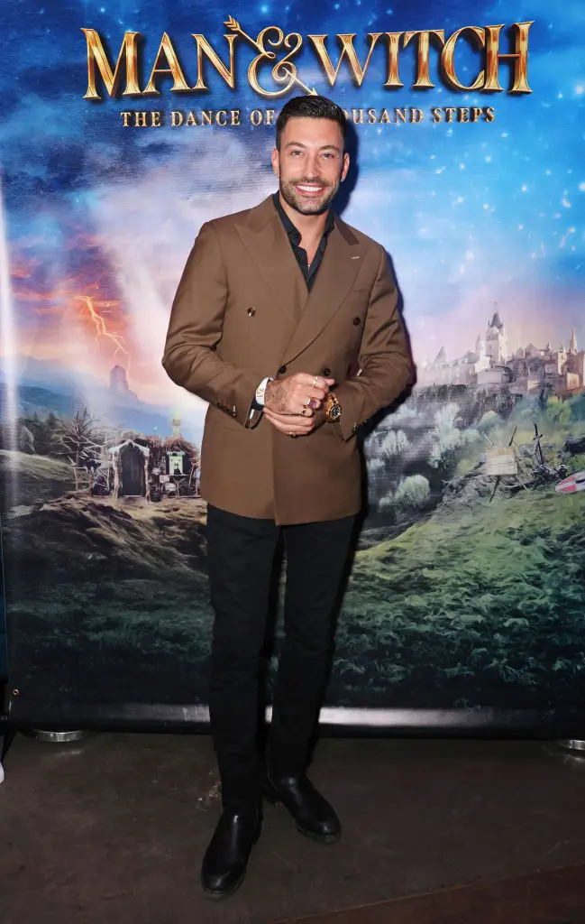 Giovanni Pernice announced that he's 'back' (Sama Kai/Dave Benett/Getty Images)