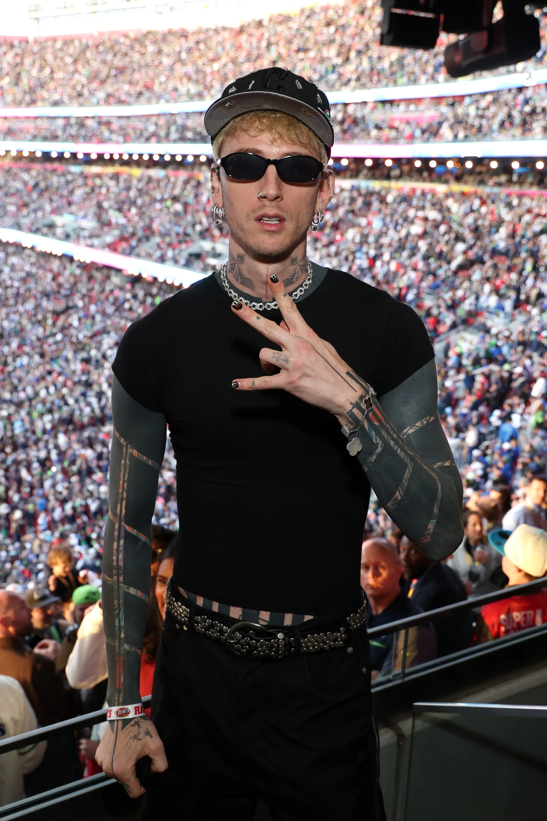 Kelly admitted his tattoo made his seriously unwell (Phillip Faraone/Getty Images for Raising Cane's)