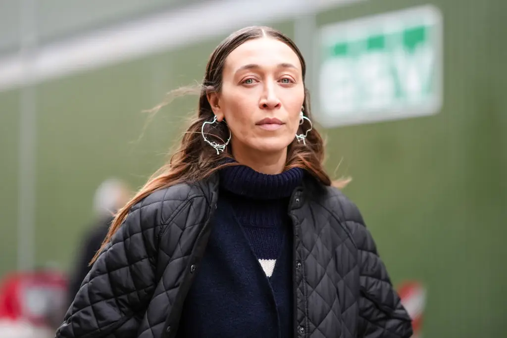 Alana recently made her fashion week debut. (Edward Berthelot/Getty Images)