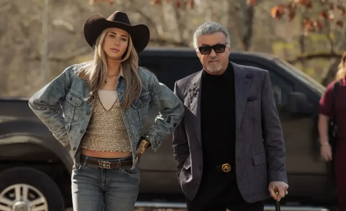 The pair star together in Tulsa King (Paramount+)