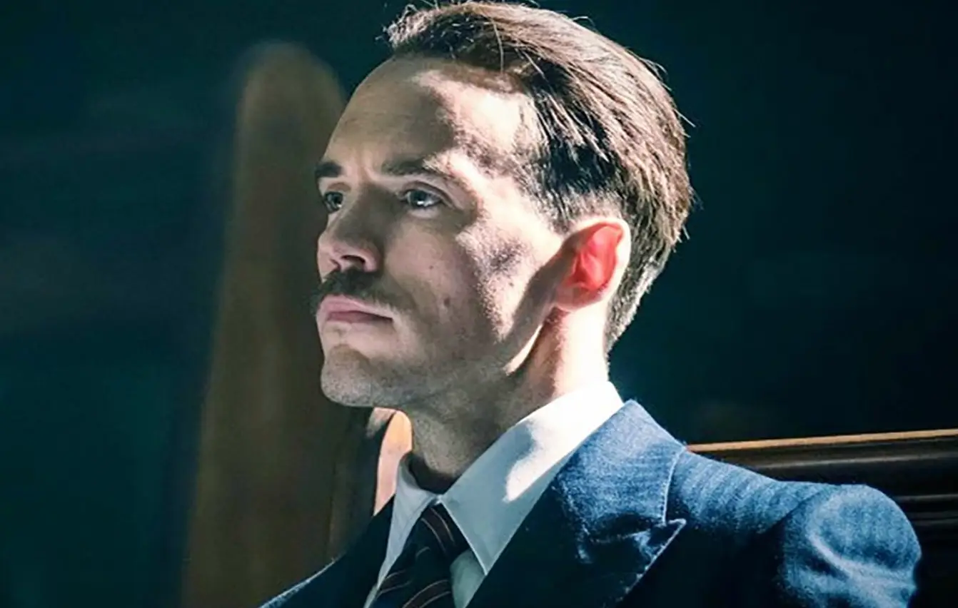 Sam Claflin didn't reprise his role as Oswald Mosley (BBC)