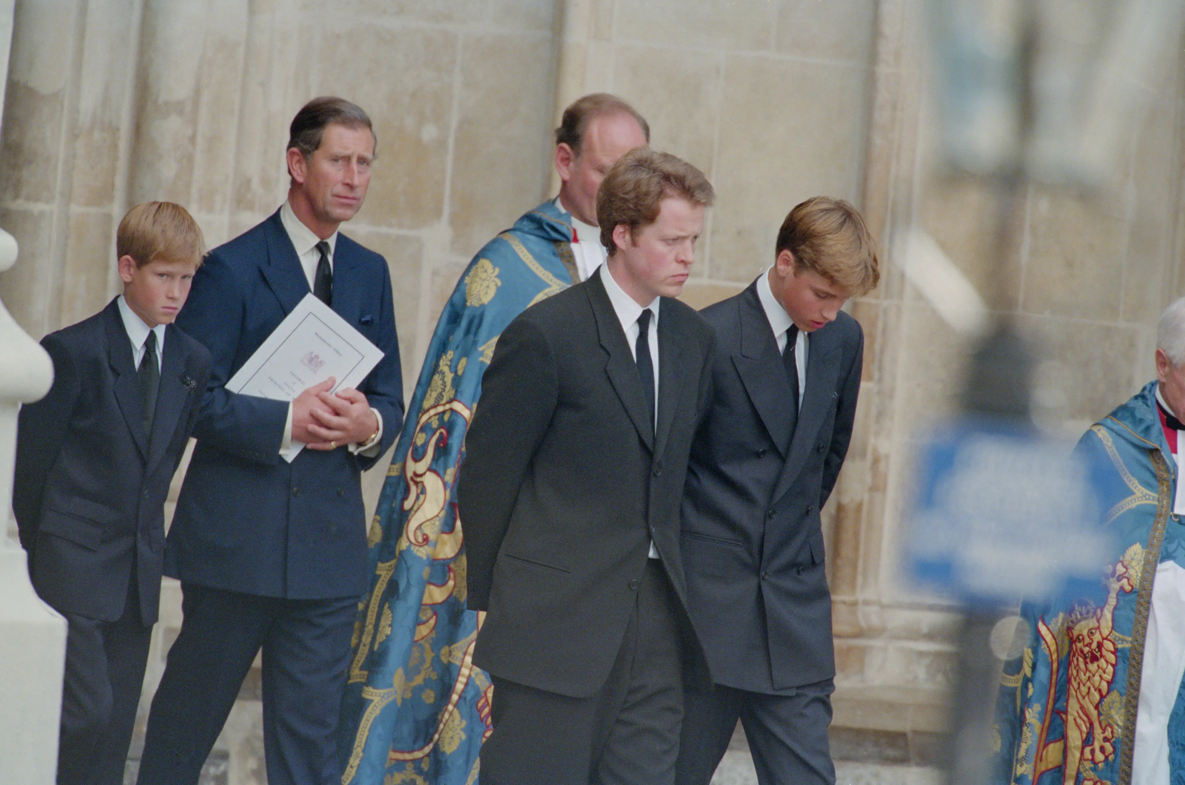 Spencer claimed Charles had been 'really giddy' during a discussion about Diana's funeral (Jayne Fincher/Princess Diana Archive/Hulton Archive/Getty Images)