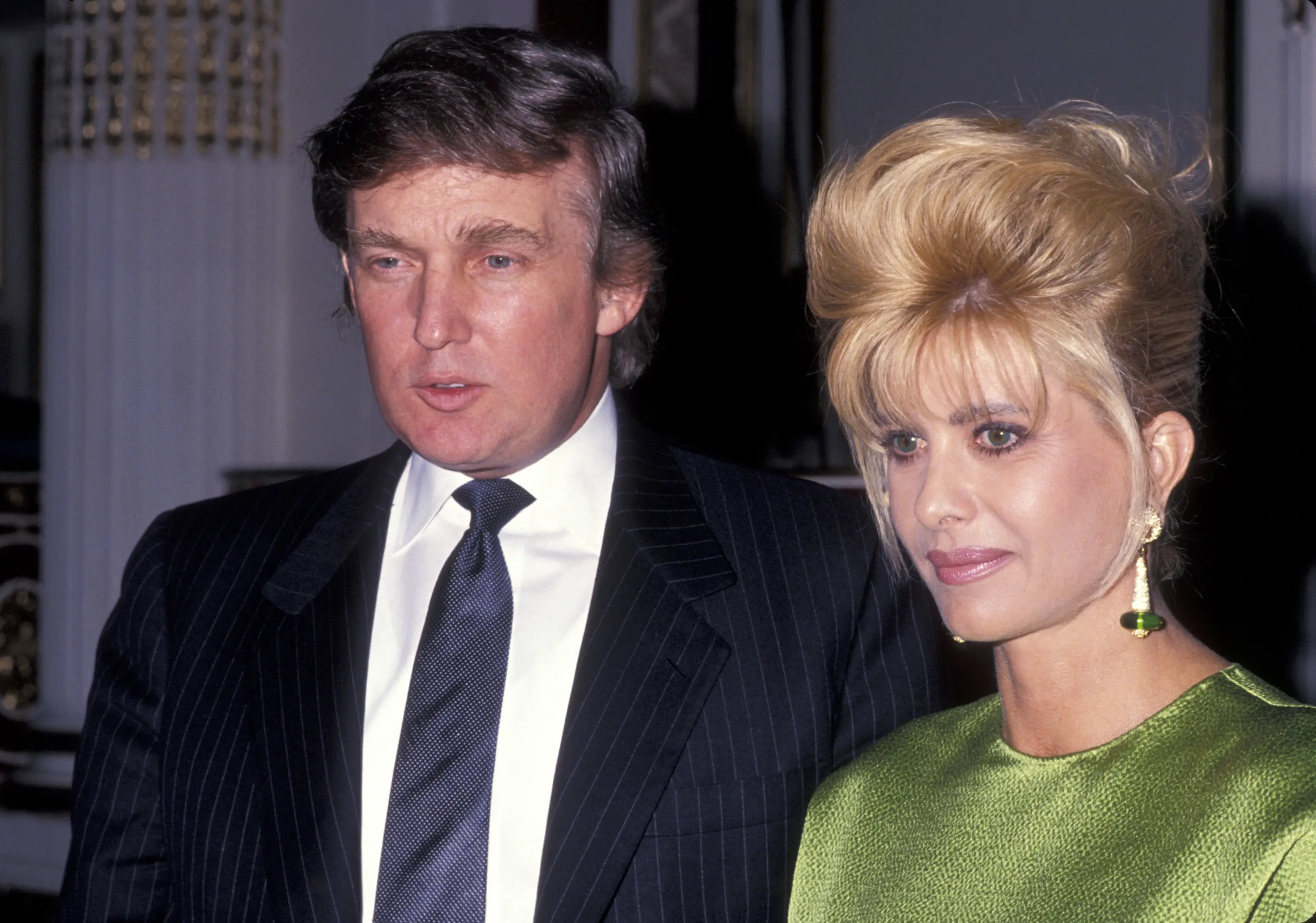 Trump with first wife Ivana (Ron Galella/Ron Galella Collection via Getty Images)