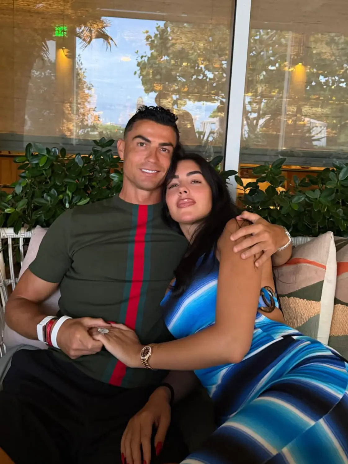 Rodríguez didn't rule out the possibility of a more elaborate ceremony later down the line (Instagram/@georginagio)