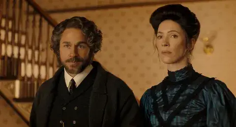 Lizzie was ultimately found not guilty, and the question of whether she had committed the murders of her father and stepmother has remained a source of fascination ever since (Netflix)