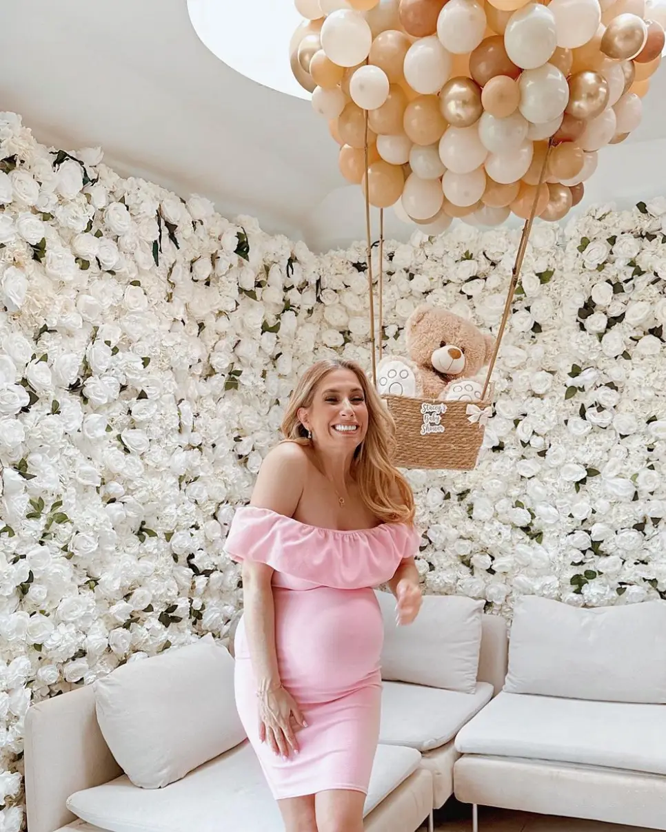 Stacey had a surprise baby shower.