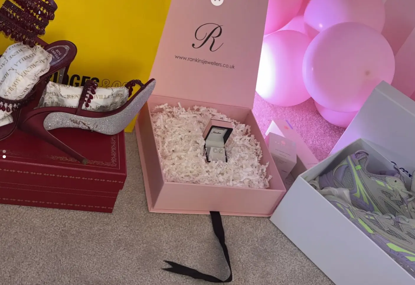 Venezuela was gifted a number of lavish presents (Instagram/@venezuelafury1)