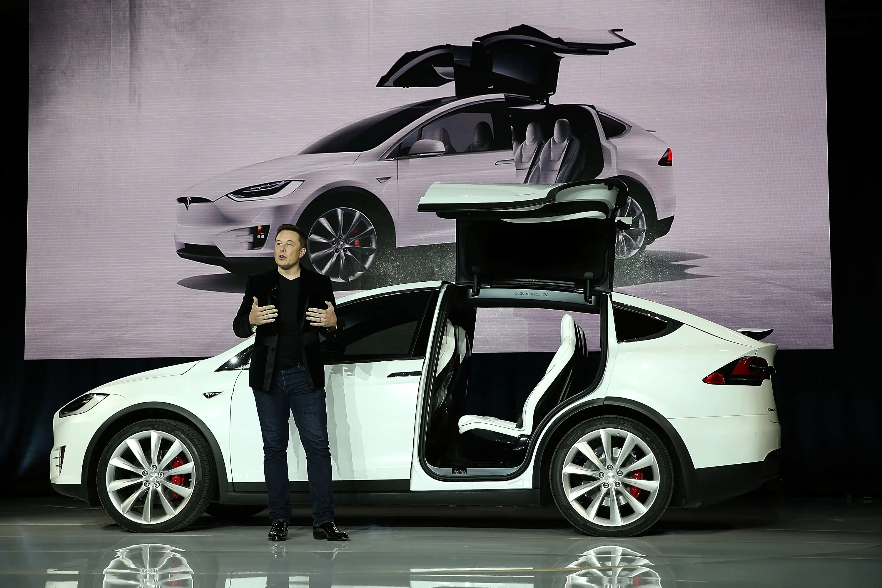 Musk is set to achieve 'trillionaire' status (Justin Sullivan/Getty Images)