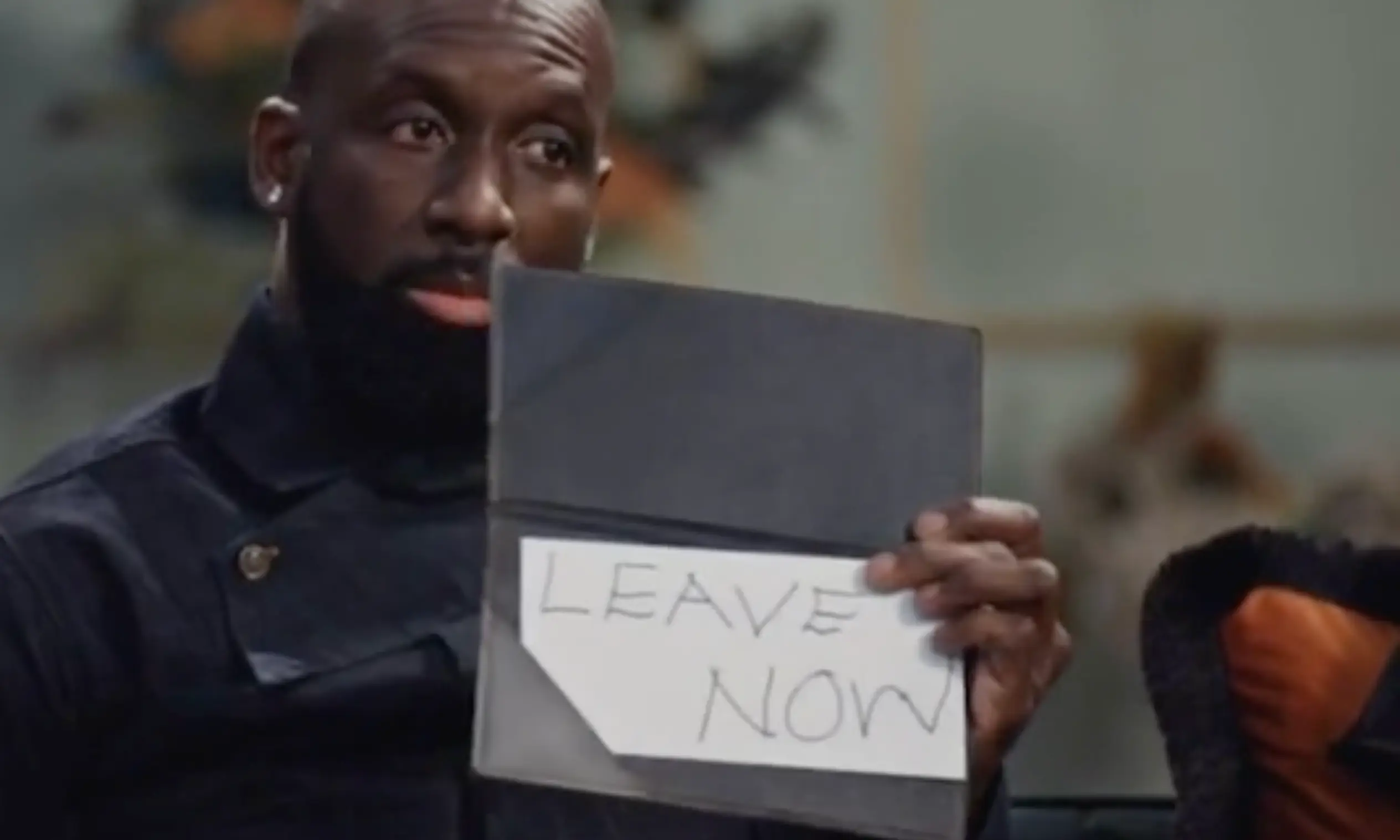 Orson wanted out of there pronto (Channel 4)