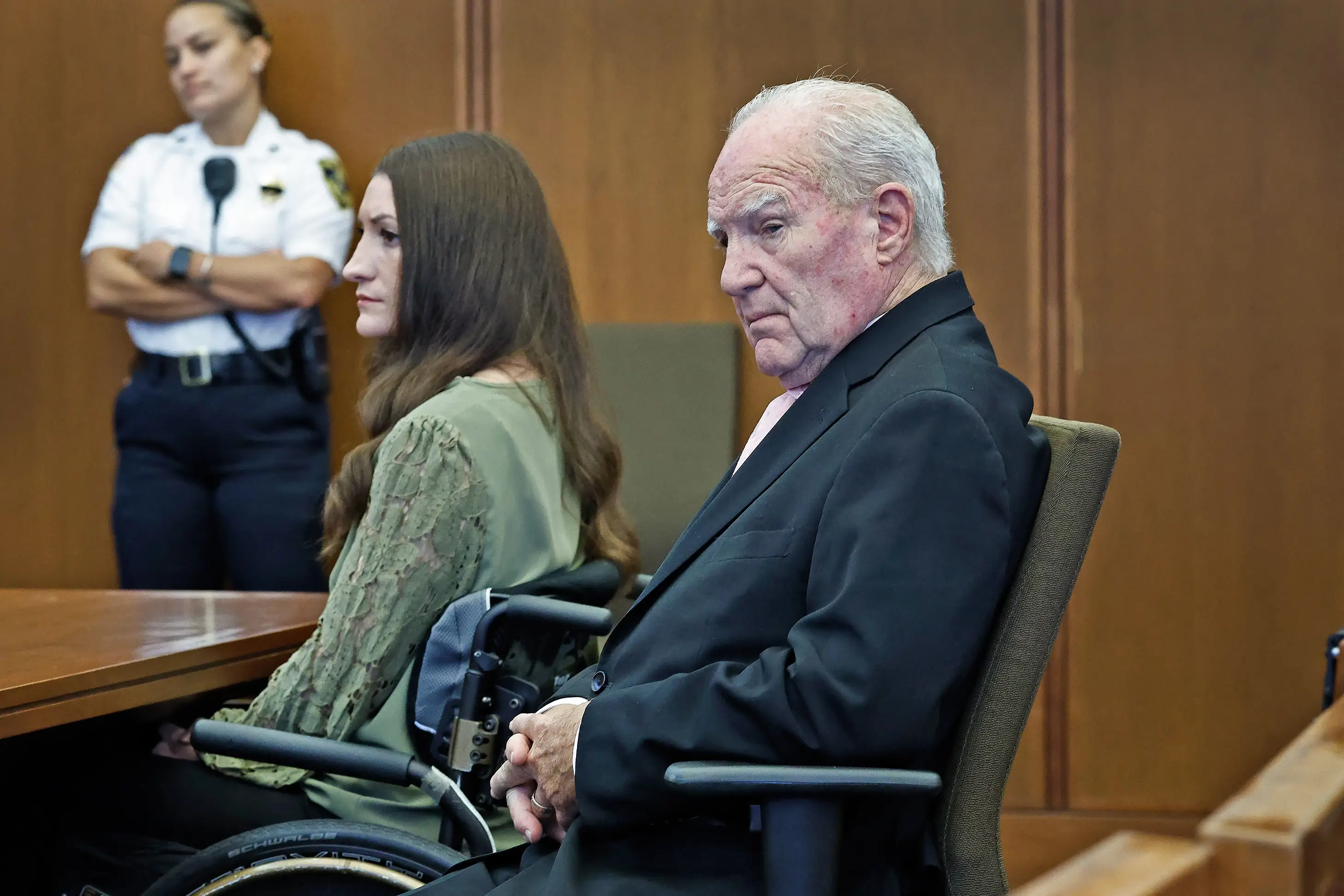 Lindsay Clancy's lawyer, Kevin Reddington, has hit out at conspiracy theorists online (Greg Derr / POOL / AFP via Getty Images)