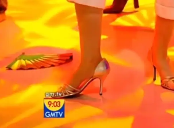 Kimberley Walsh did her best to ignore the fan.