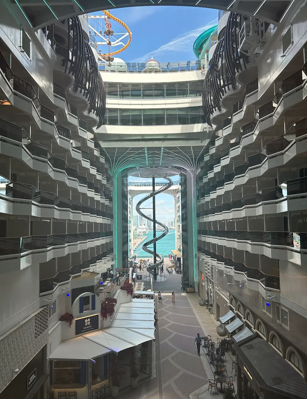 I just couldn't believe the size of the indoor spaces (Tyla)