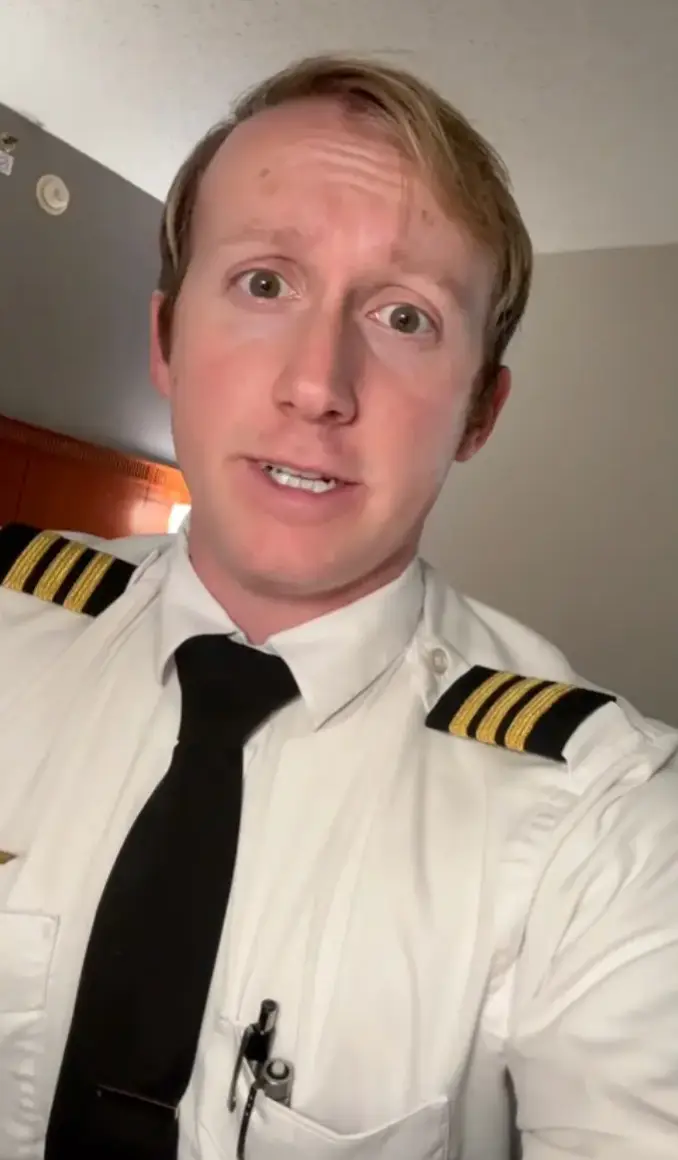 The captain is known online as @perchpilot online (TikTok/@perchpoint)