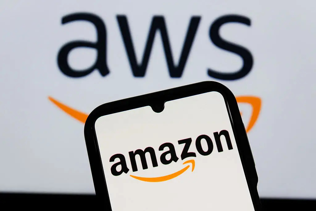 'Half the internet' seemingly went down earlier this morning (20 October) following an issue with Amazon Web Services (SOPA Images / Contributor / Getty Images)