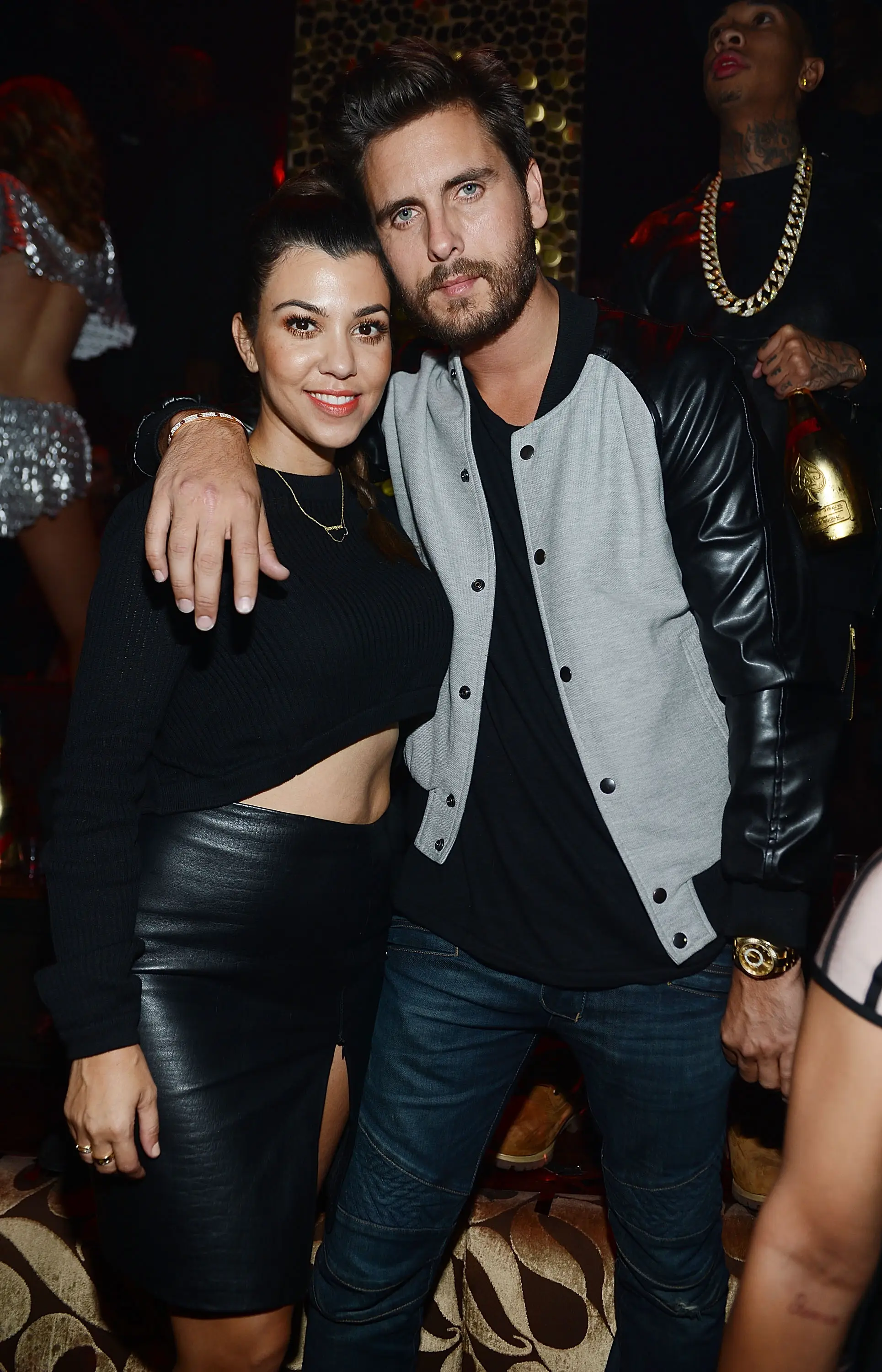 Kourtney Kardashian shares three children with ex Scott Disick. (Denise Truscello/WireImage)