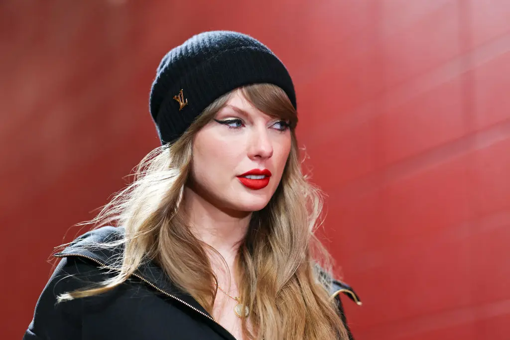 Taylor Swift has come under fire following the release of her upcoming album titled The Life of a Showgirl (Aaron M. Sprecher / Contributor / Getty Images)