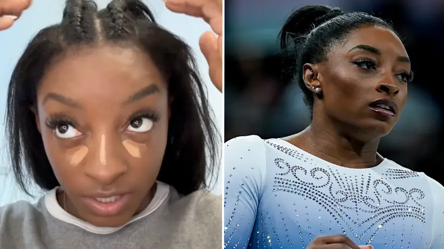 TikTok/@simonebilesowens /Daniela Porcelli/Eurasia Sport Images/Getty Images