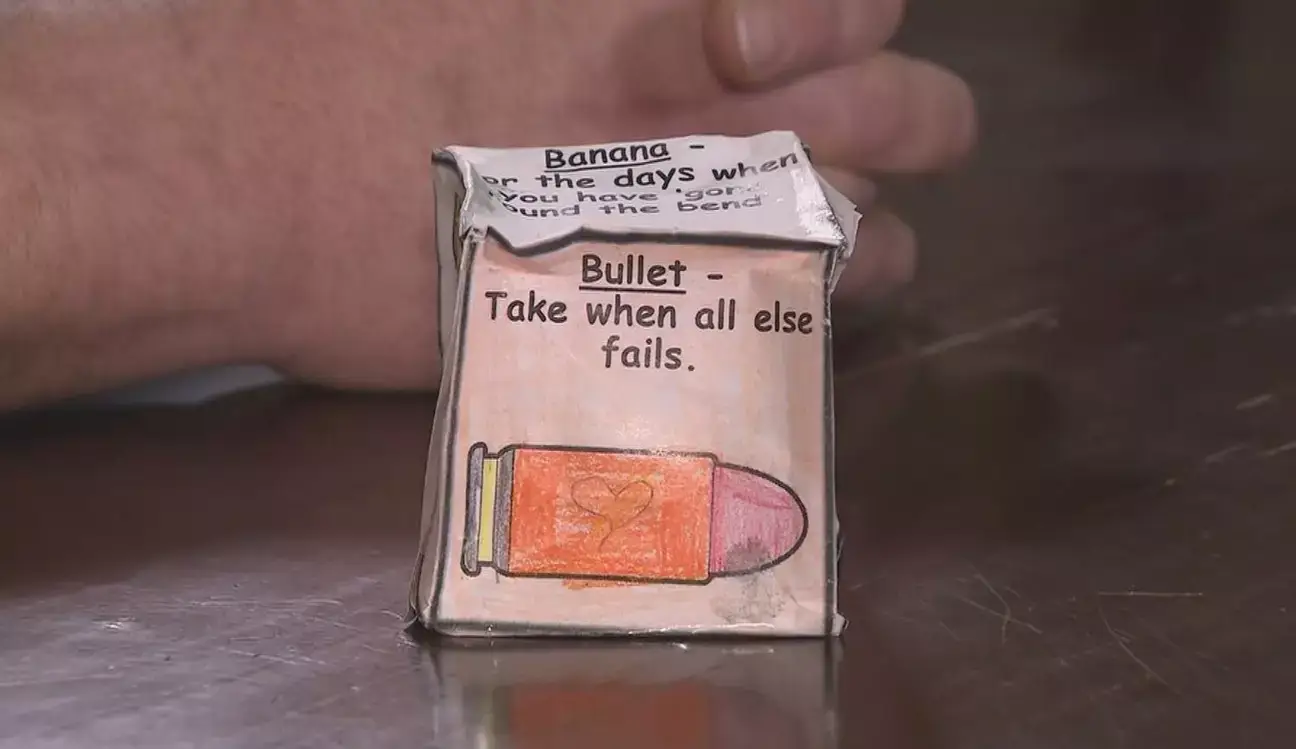 Trent Howard received this as a Father's Day gift from his daughter.