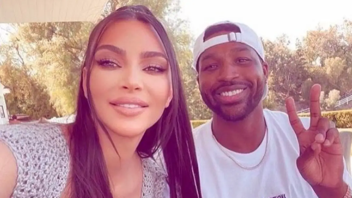 Fans Spot Awkward Detail In Tristan Thompson's Selfie With Kim Kardashian Following Baby News