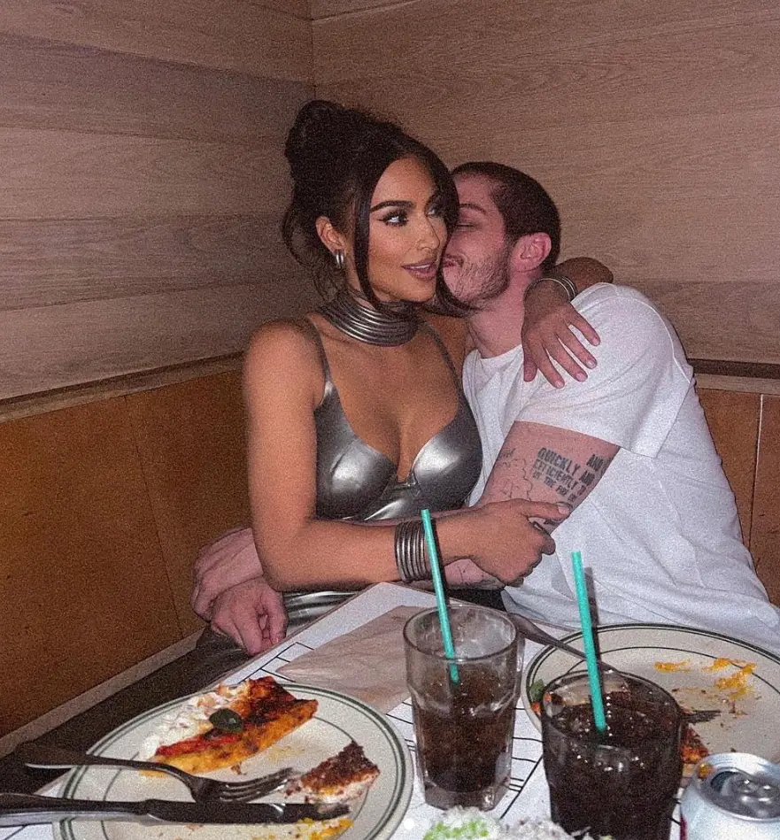 Kim and Pete started dating last October. (