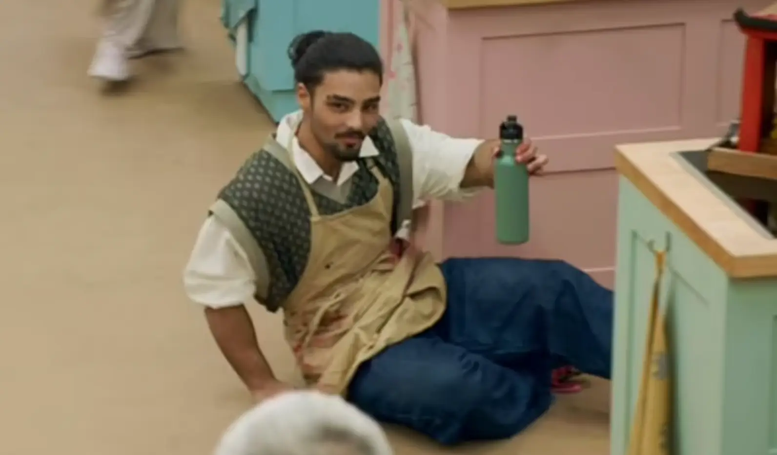 Dylan then fell off his chair (Channel 4)