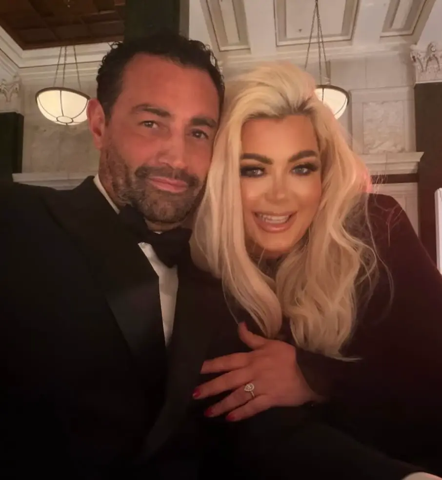 Gemma Collins and her fiancé, Rami Hawash (Instagram/@gemmacollins)