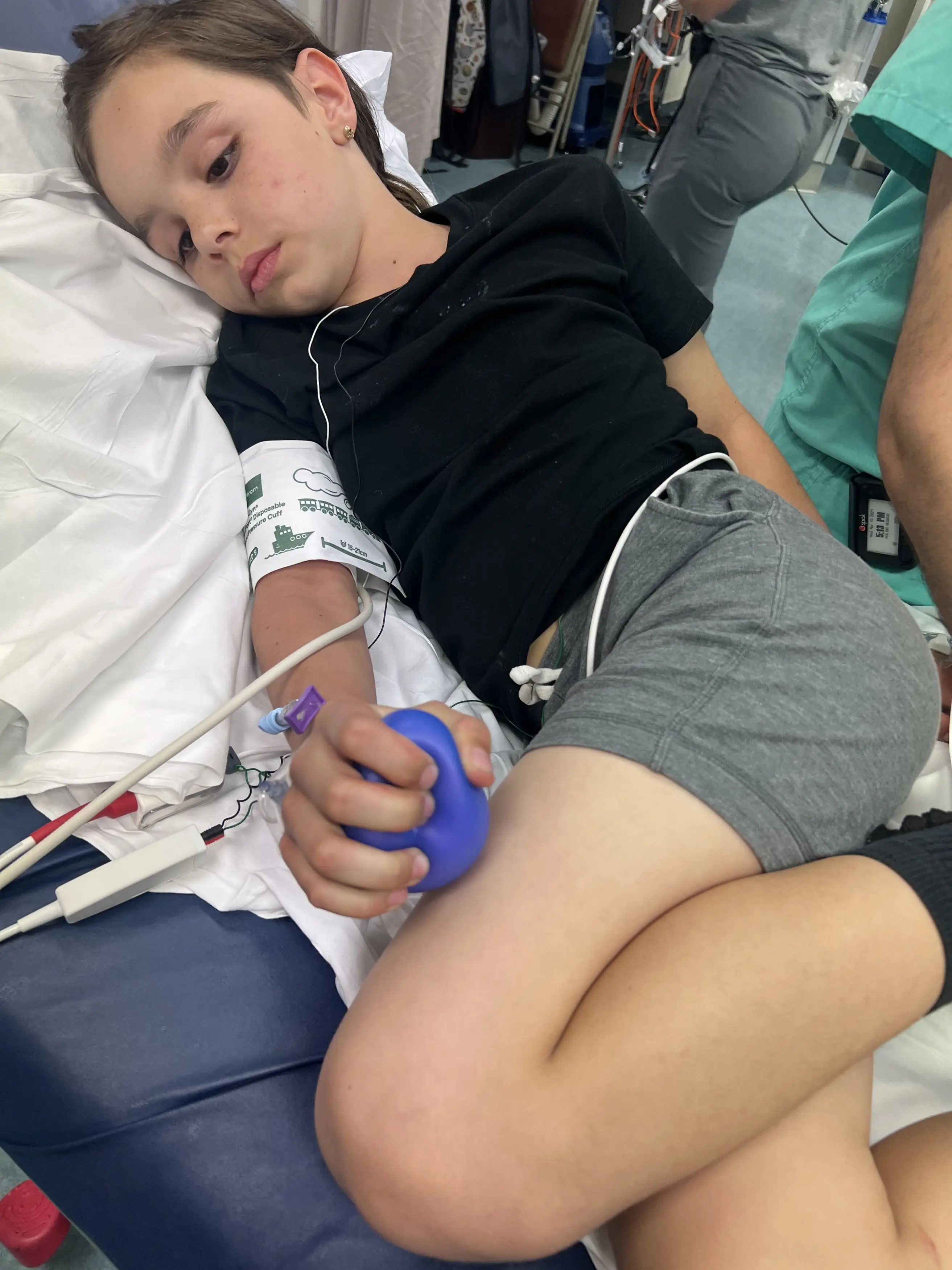 Knox underwent life-saving surgery. (Kennedy News and Media)