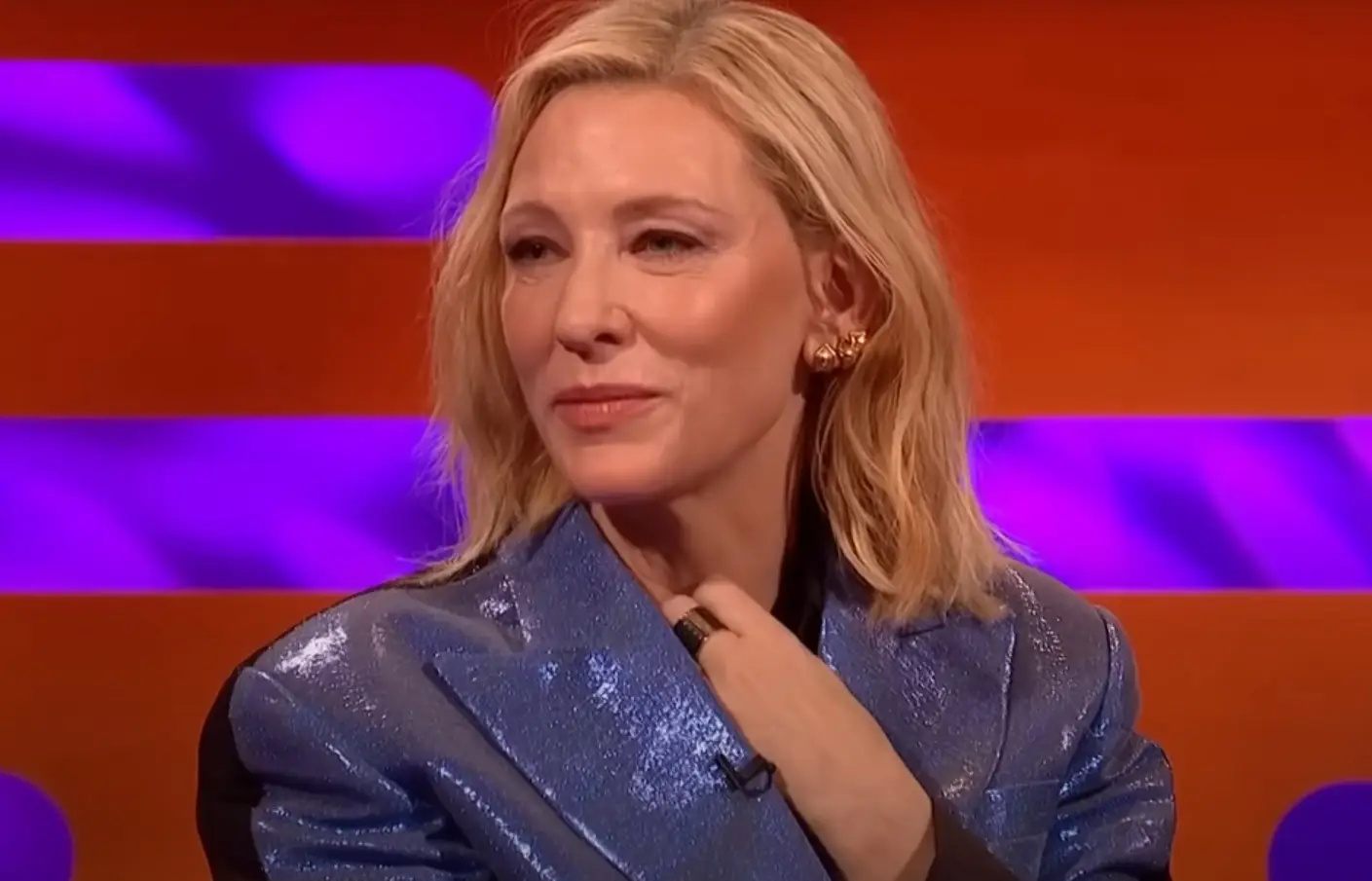 Cate Blanchett made an appearance at Glastonbury.