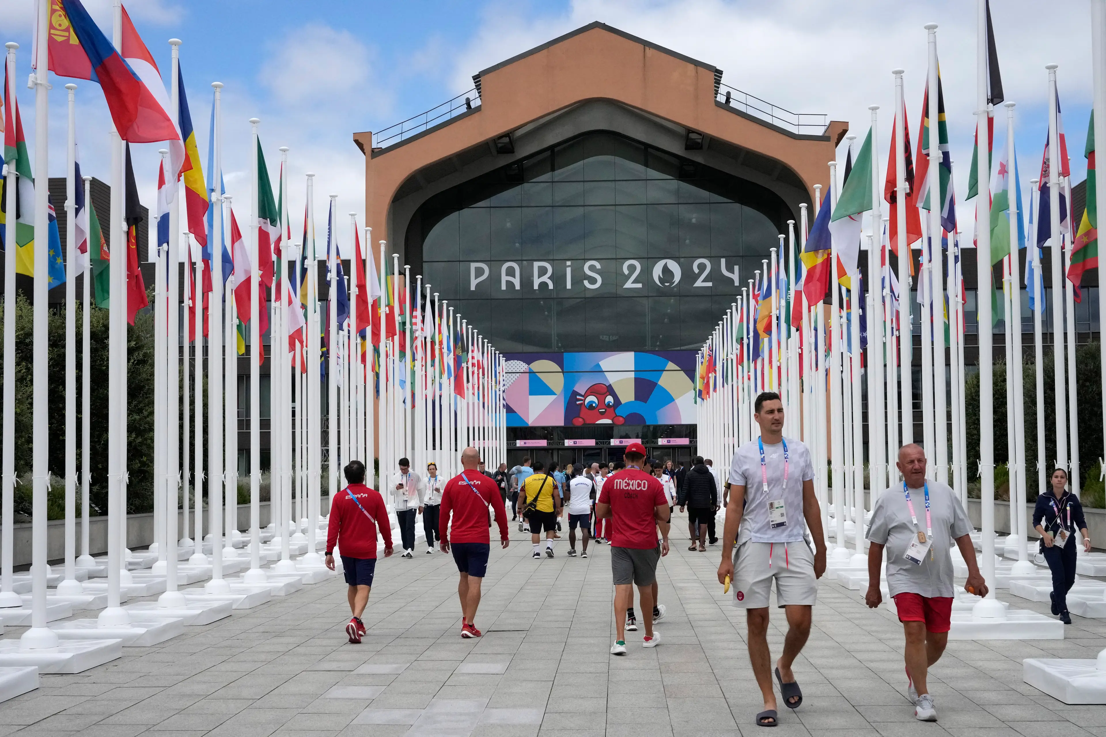 The 2024 Olympics kick off tonight. (MICHEL EULER/POOL/AFP via Getty Images)