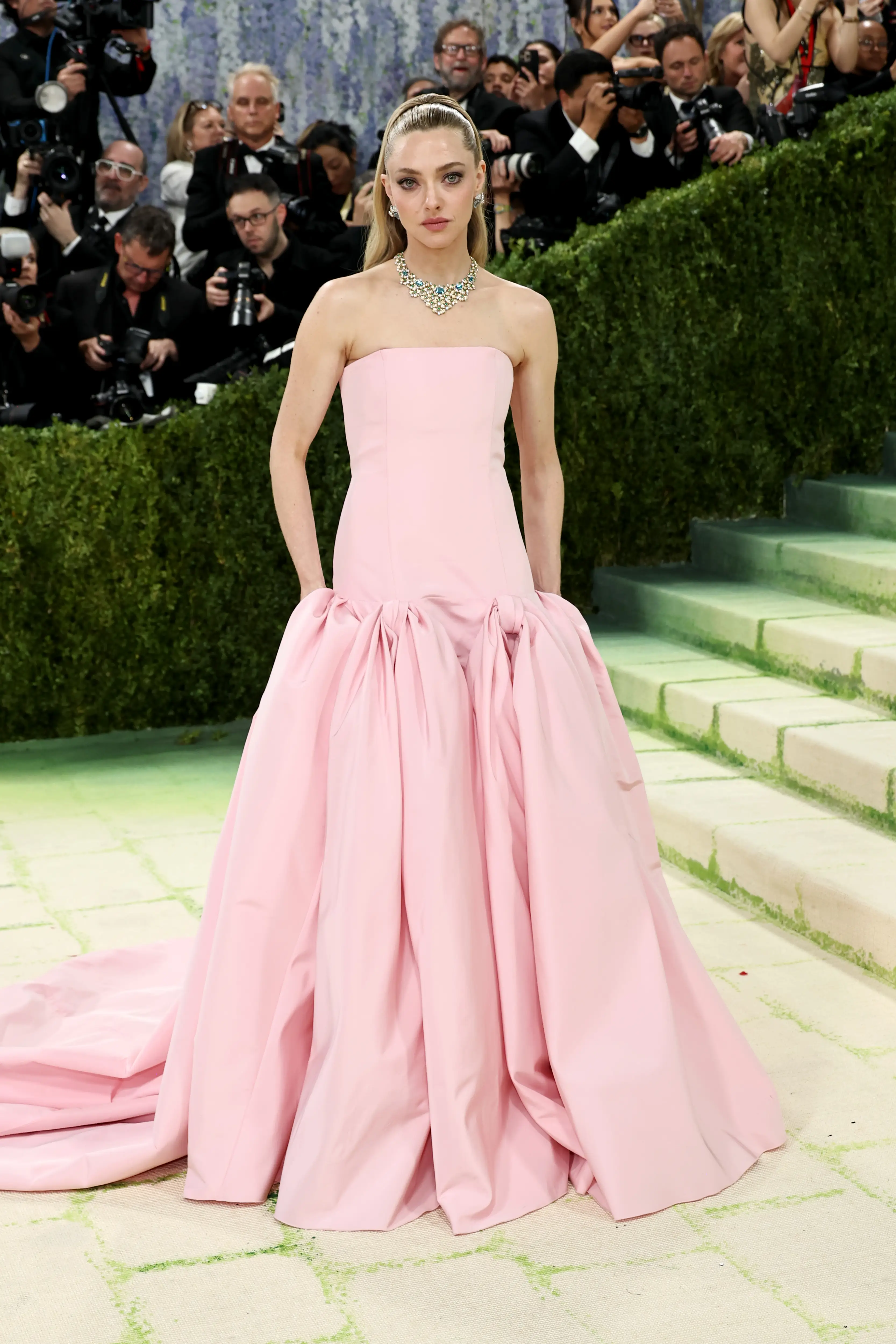 Seyfried praised her husband for his sacrifices (Jamie McCarthy/Getty Images)