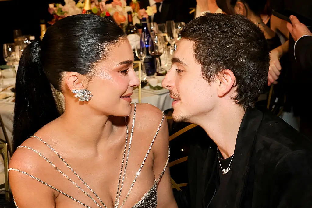 Timothée Chalamet fans have been treated to another adorable Kylie Jenner moment (CBS Photo Archive / Contributor / Getty Images)