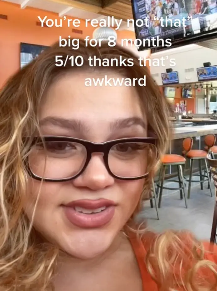 The TikToker rated the comments out of 10.