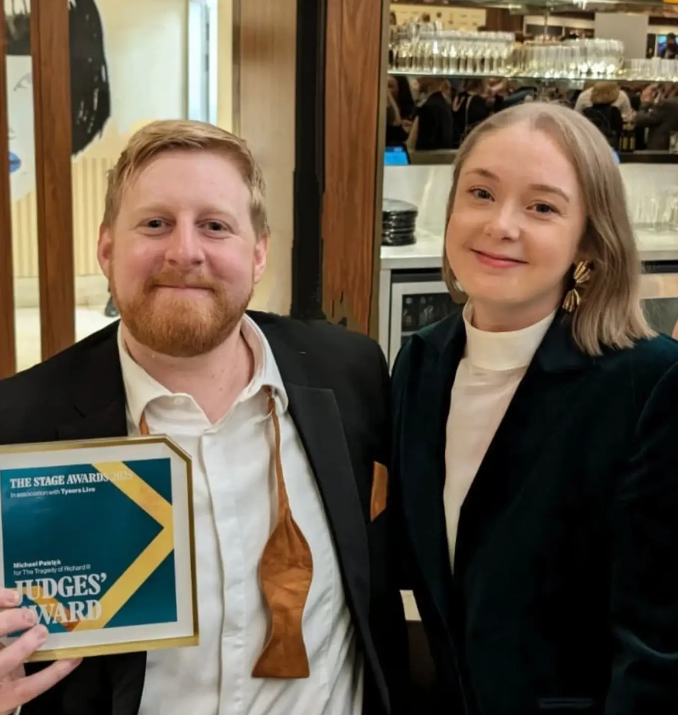 The actor won a Judges Award last year (Instagram/@michaelpatrick314)