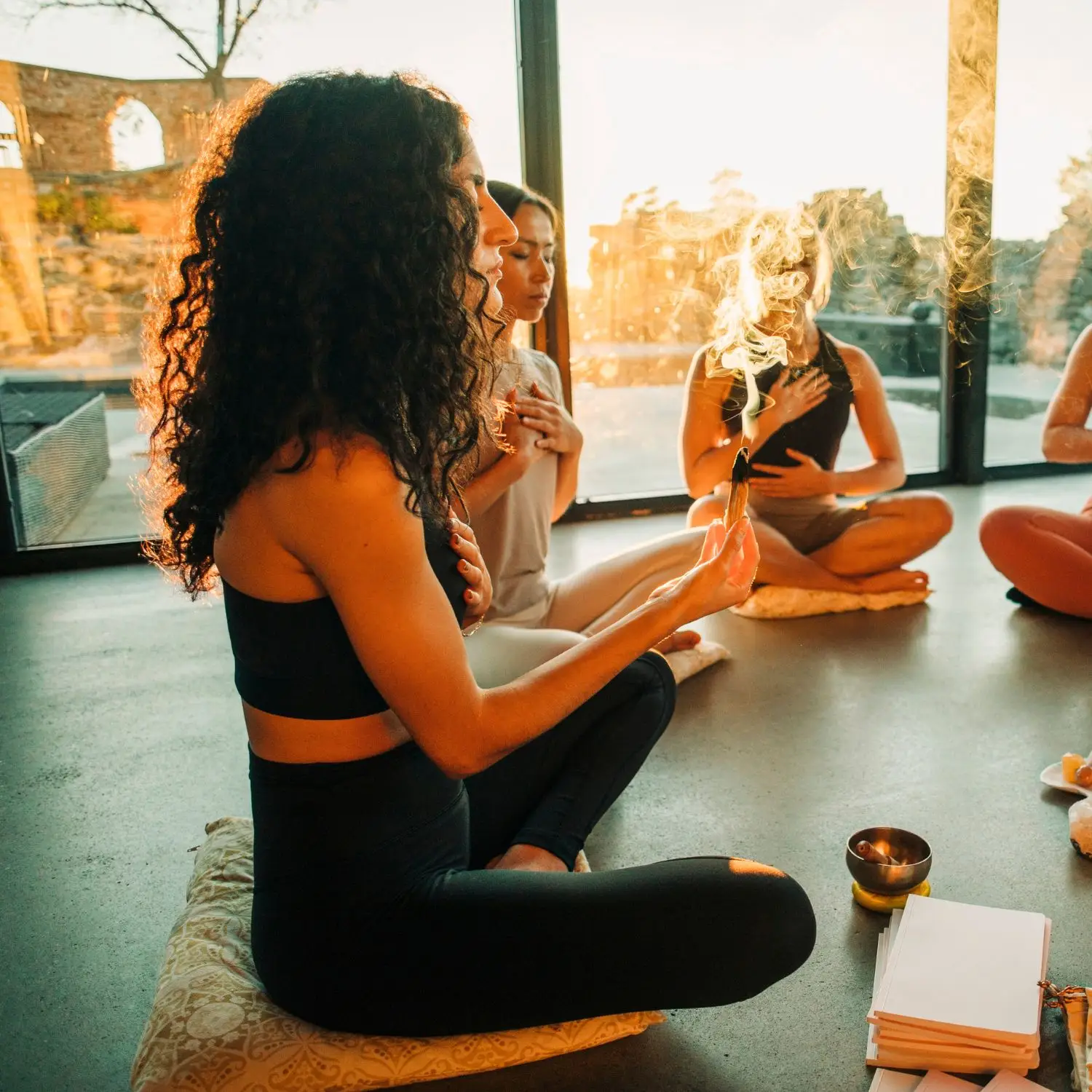 Some people use the rocks in their meditation (Getty Stock Image)