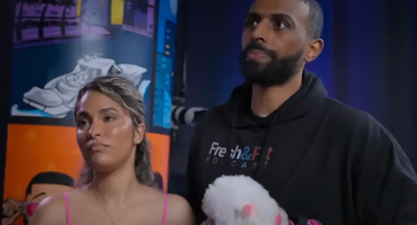 Angie didn't seem thrilled by the prospect of sharing Gaines with other women (Netflix)