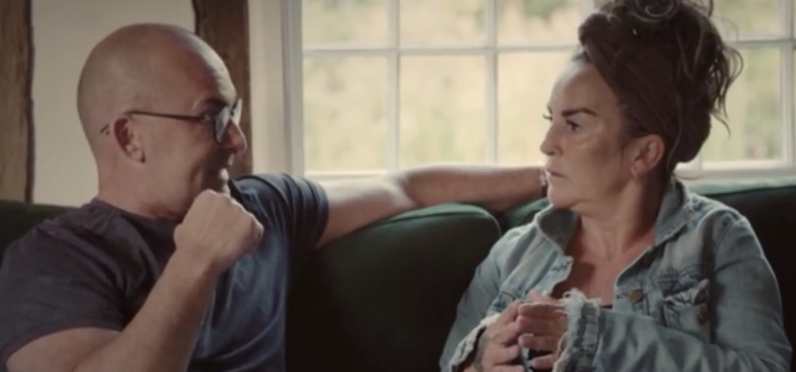 Louie and his sister Tanya took part in the paranormal investigation programme.