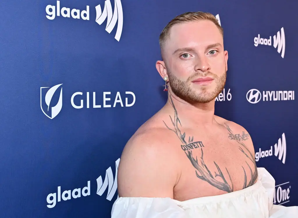 August Getty has made a name in fashion (Photo by Stefanie Keenan/Getty Images for GLAAD)