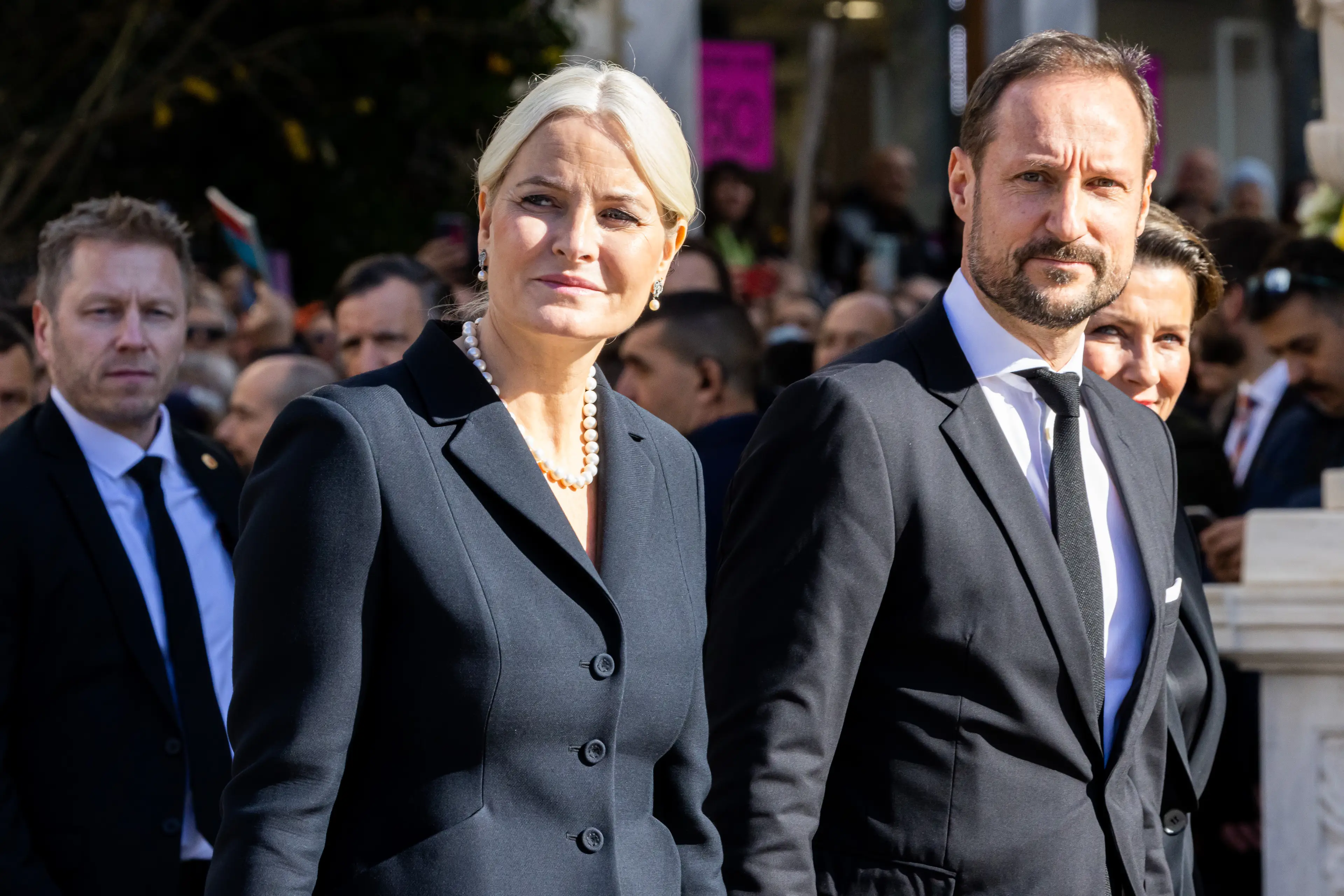 The princess was linked to Epstein earlier this year (Patrick van Katwijk/Getty Images)