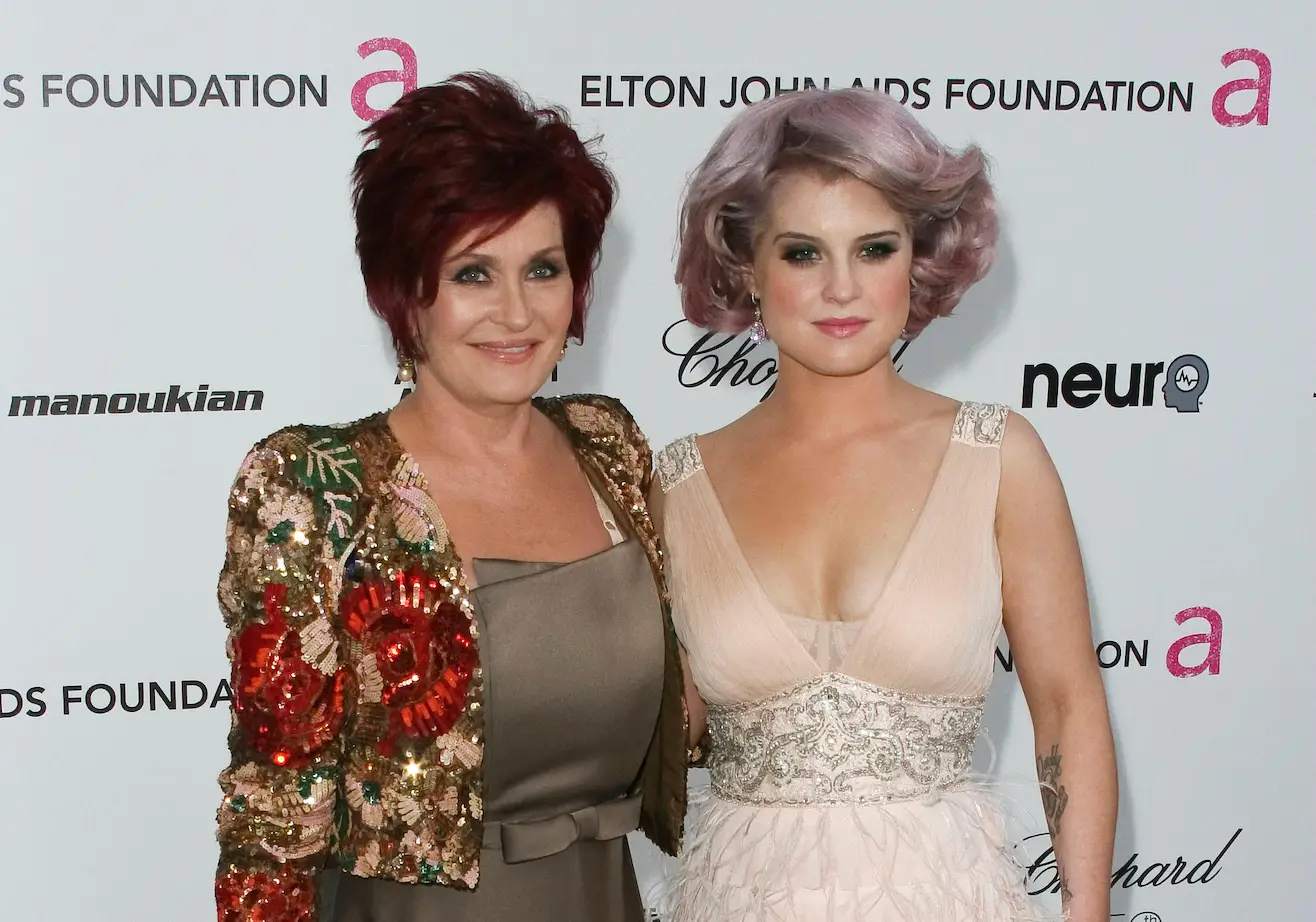 Sharon and Kelly Osbourne.