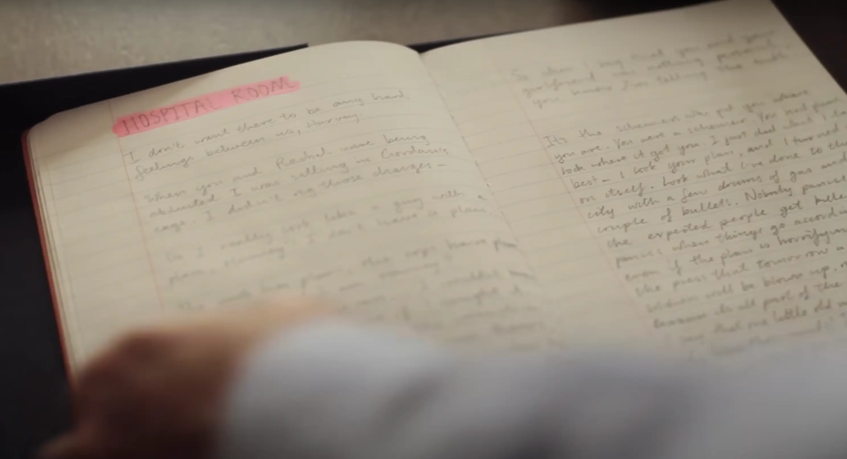 The entries were shown during a documentary on his life (Broadview Pictures)