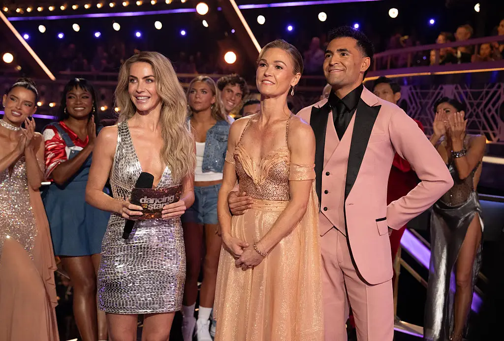Stiles and Sosa were given four nines by the judges (Photo by Eric McCandless/Disney via Getty Images)