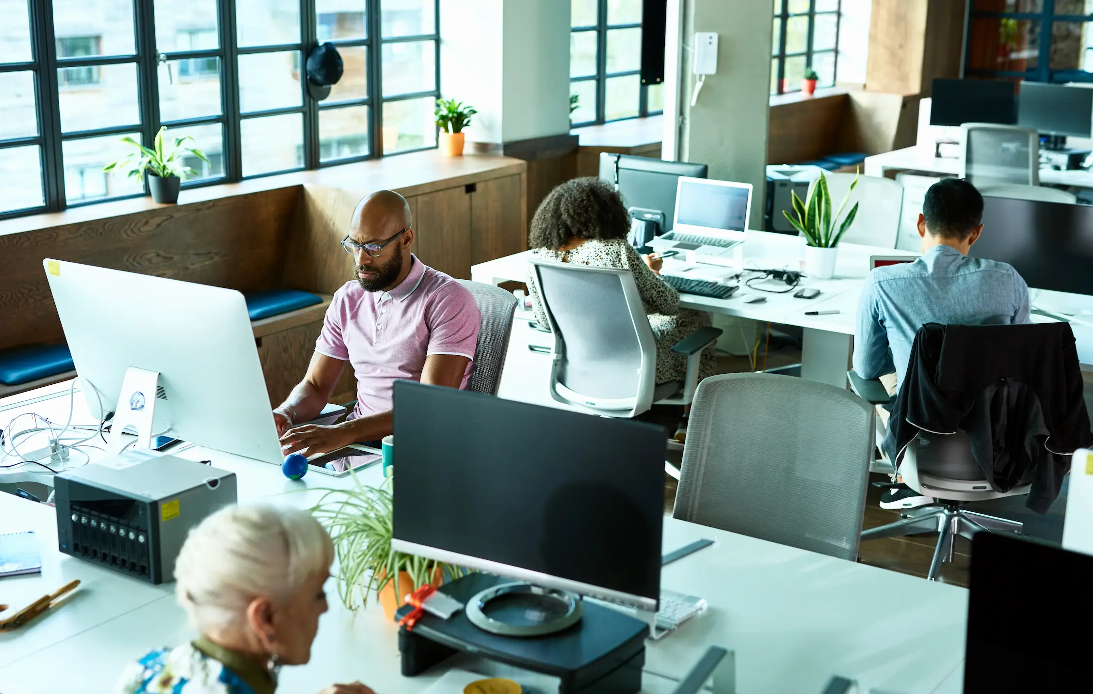 Even a standard office job can lead to 'minor ageing' (10'000 Hours/Getty Images)