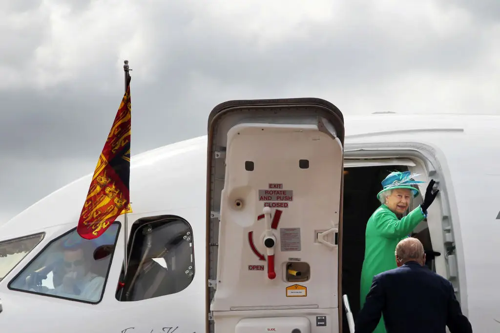 The late monarch had some specific in-flight demands (Irish Government - Pool/Getty Images)