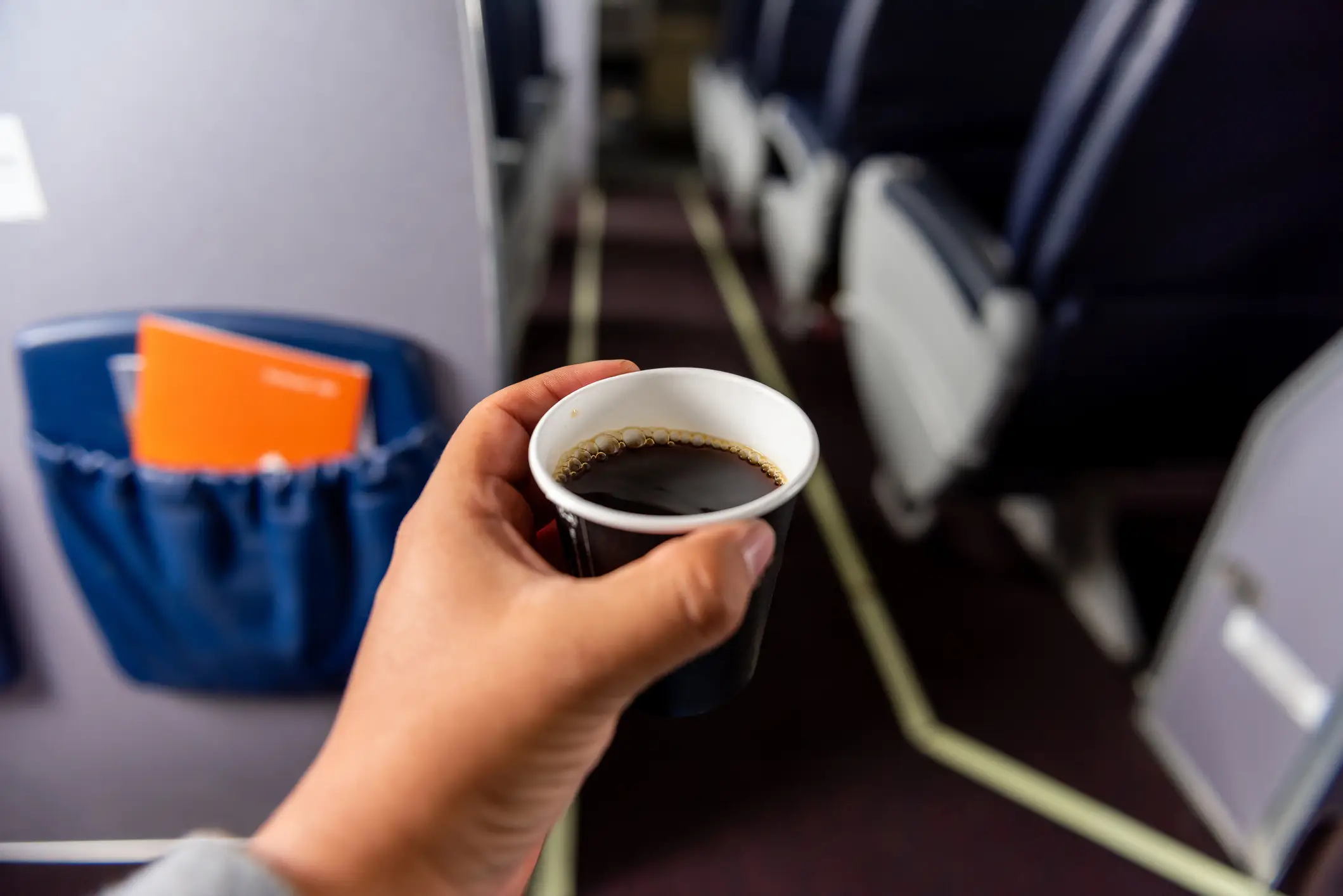 A flight attendant admitted to judging people who ask for decaf coffee (Getty Stock Image)