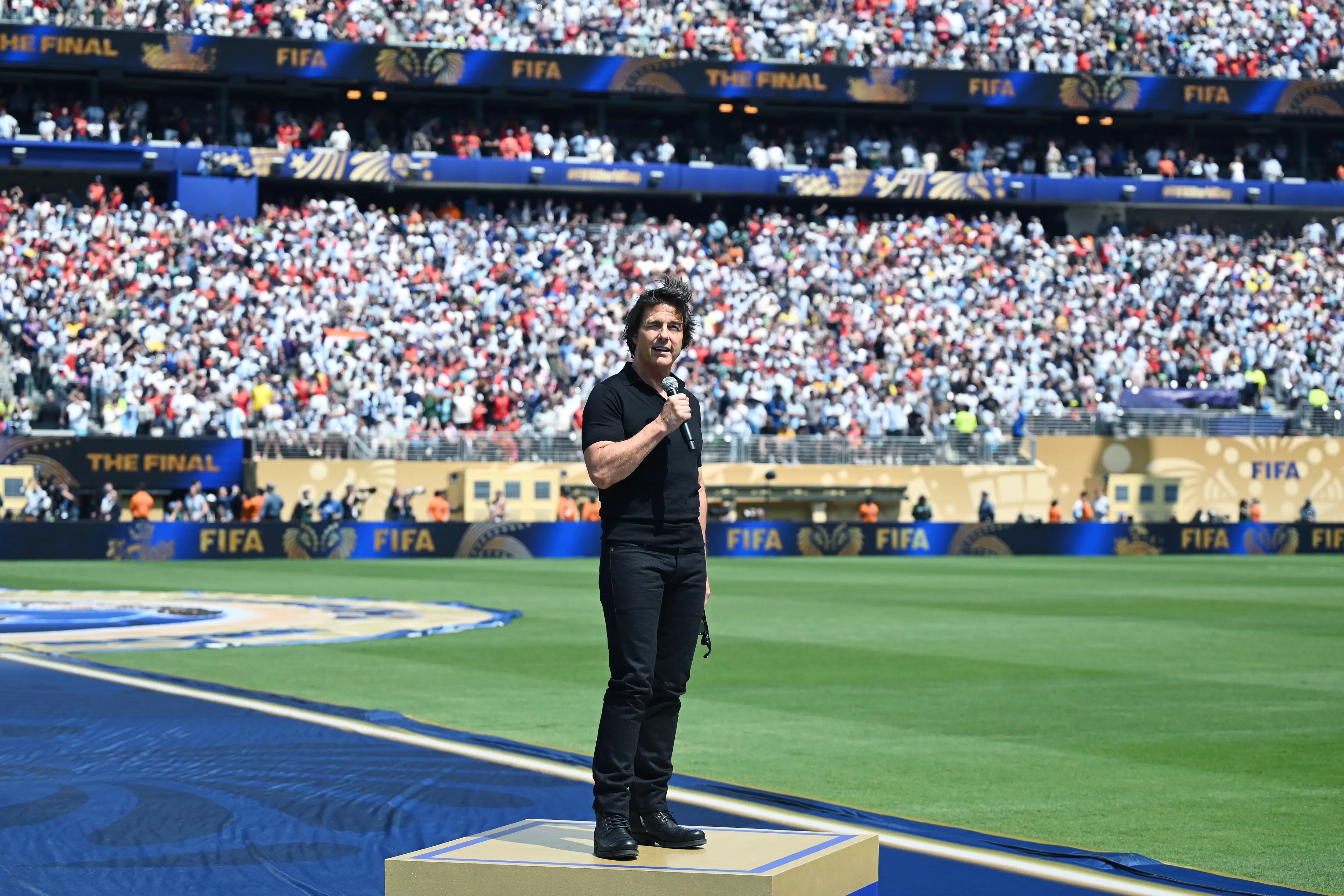 Spectators questioned the choice of speakers (Image Photo Agency/Getty Images)