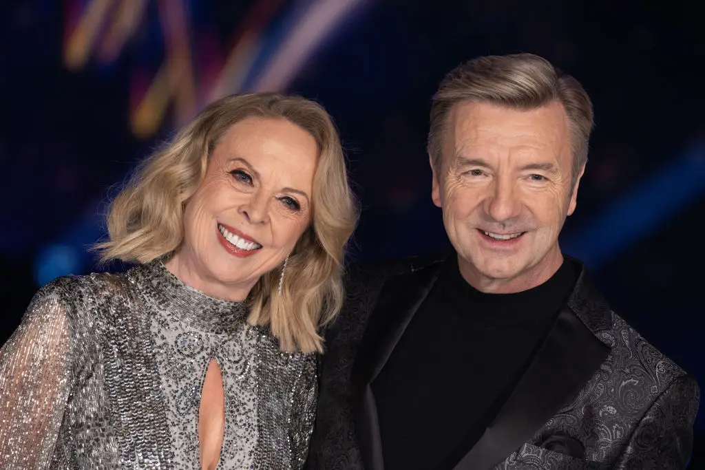 Christopher Dean (right) with his skating partner Jayne Torvill (Jeff Spicer/Getty Images)